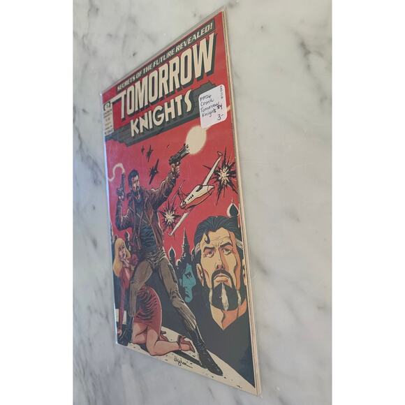 "Tomorrow Knights" Comic Book #4 - Picture 3 of 3